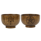 Handmade Wooden Altar Bowl – product view 4