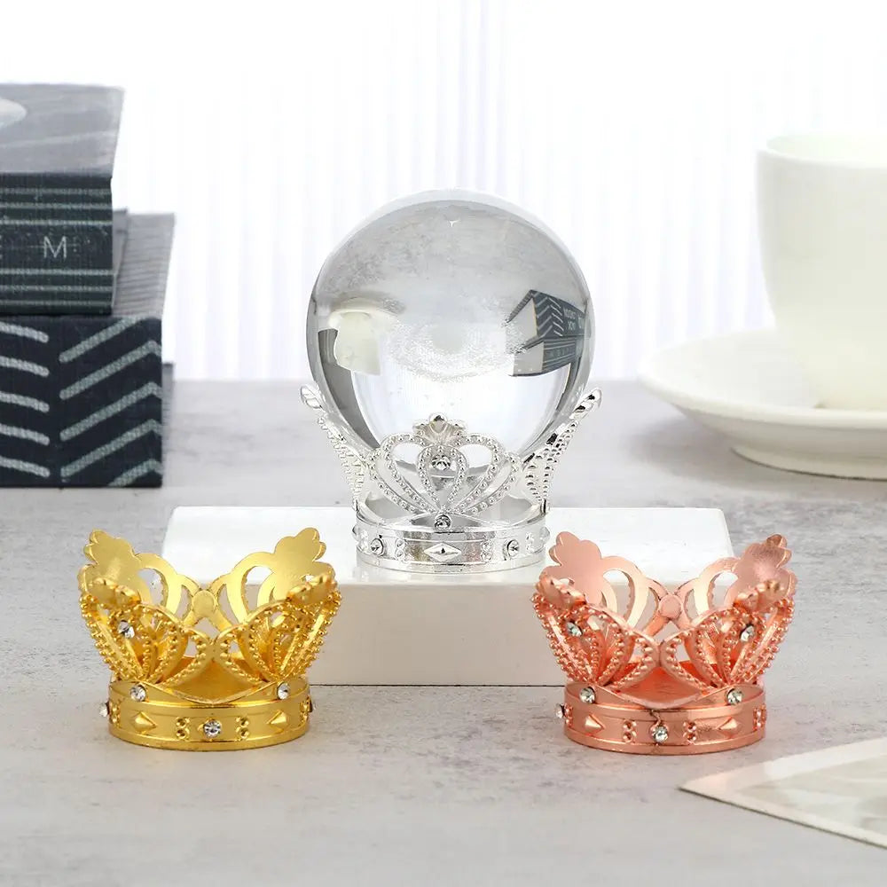 Decorative Crystal Sphere Stands – Multiple Styles & Finishes