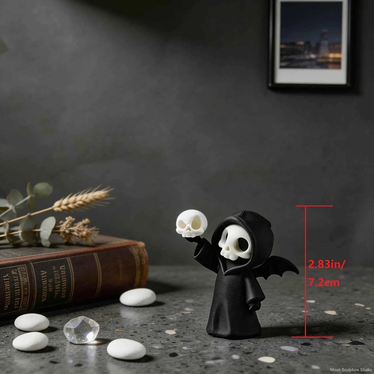 Mini Grim Reaper Resin Figurine