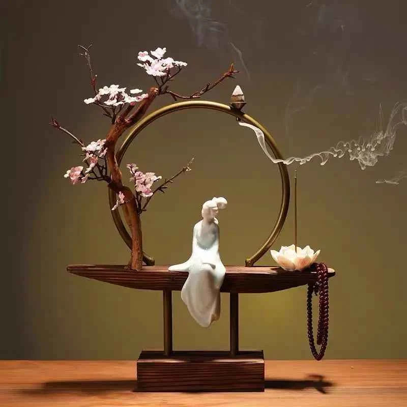 Zen Backflow Incense Burner
