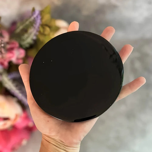 Black Obsidian Scrying Mirror