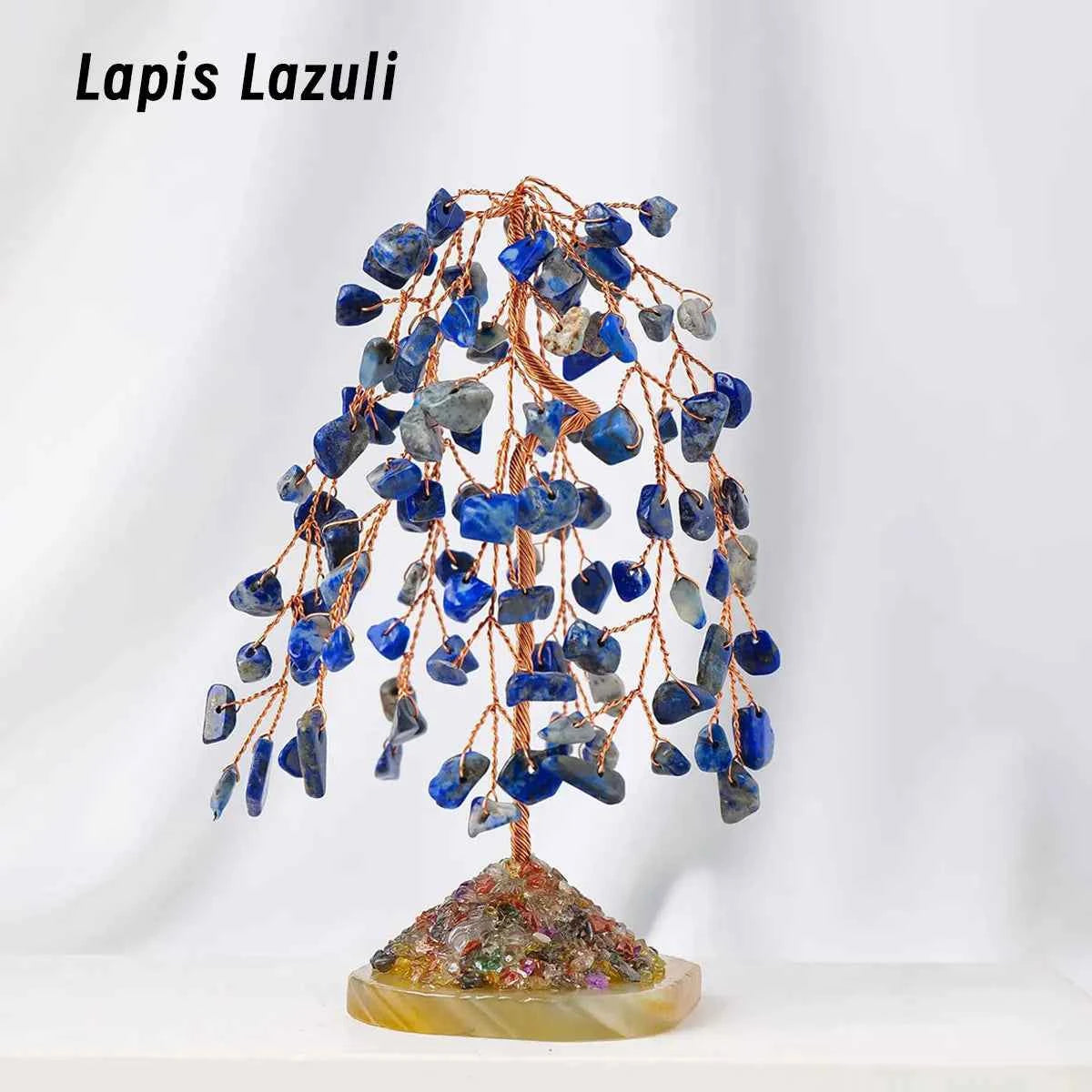 Weeping Willow Crystal Money Tree – Choose Your Stone