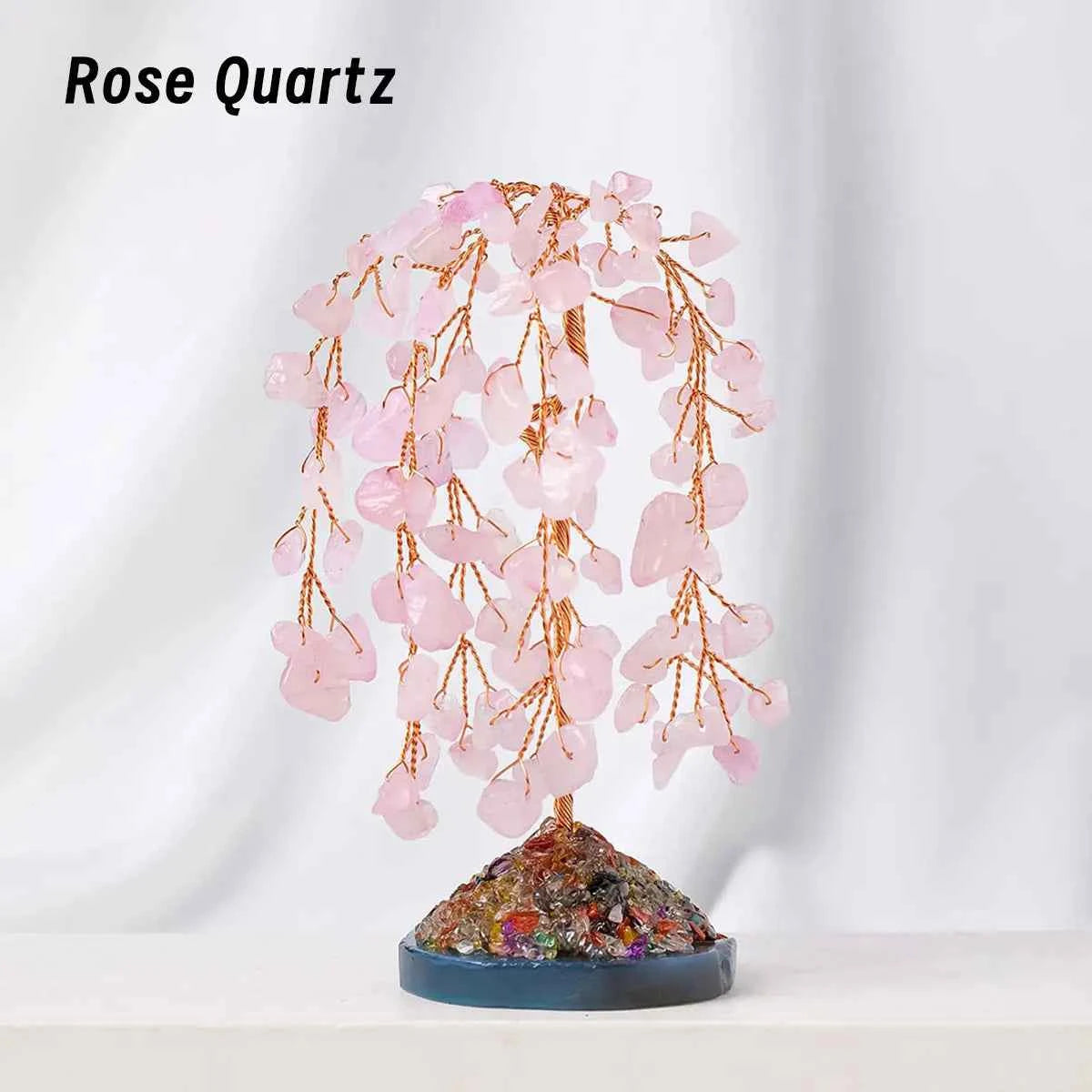 Weeping Willow Crystal Money Tree – Choose Your Stone