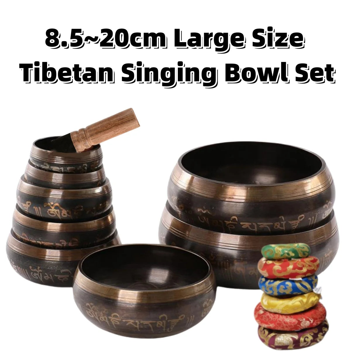 Tibetan Singing Bowl - Multiple Sizes