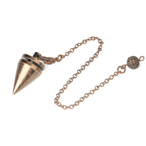 Copper Metal Pendulum for Divination & Energy Work