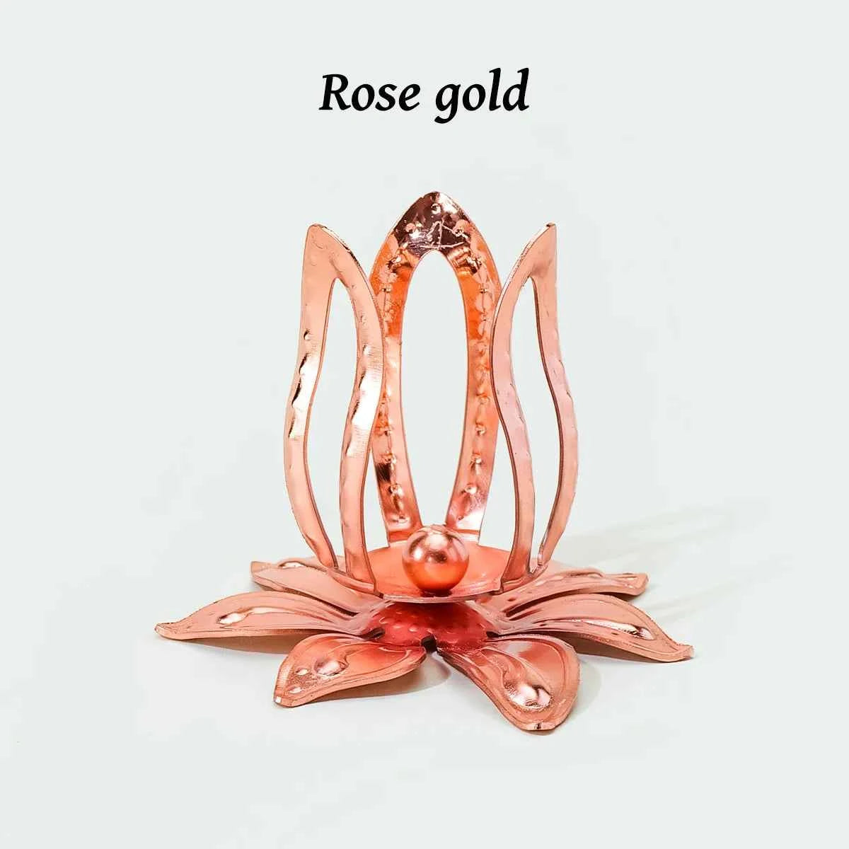 Crystal Flower Bud Sphere Stand