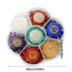 7 Chakra Crystal Meditation Stone Set