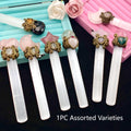 Satin Spar Crystal Point – product view 6