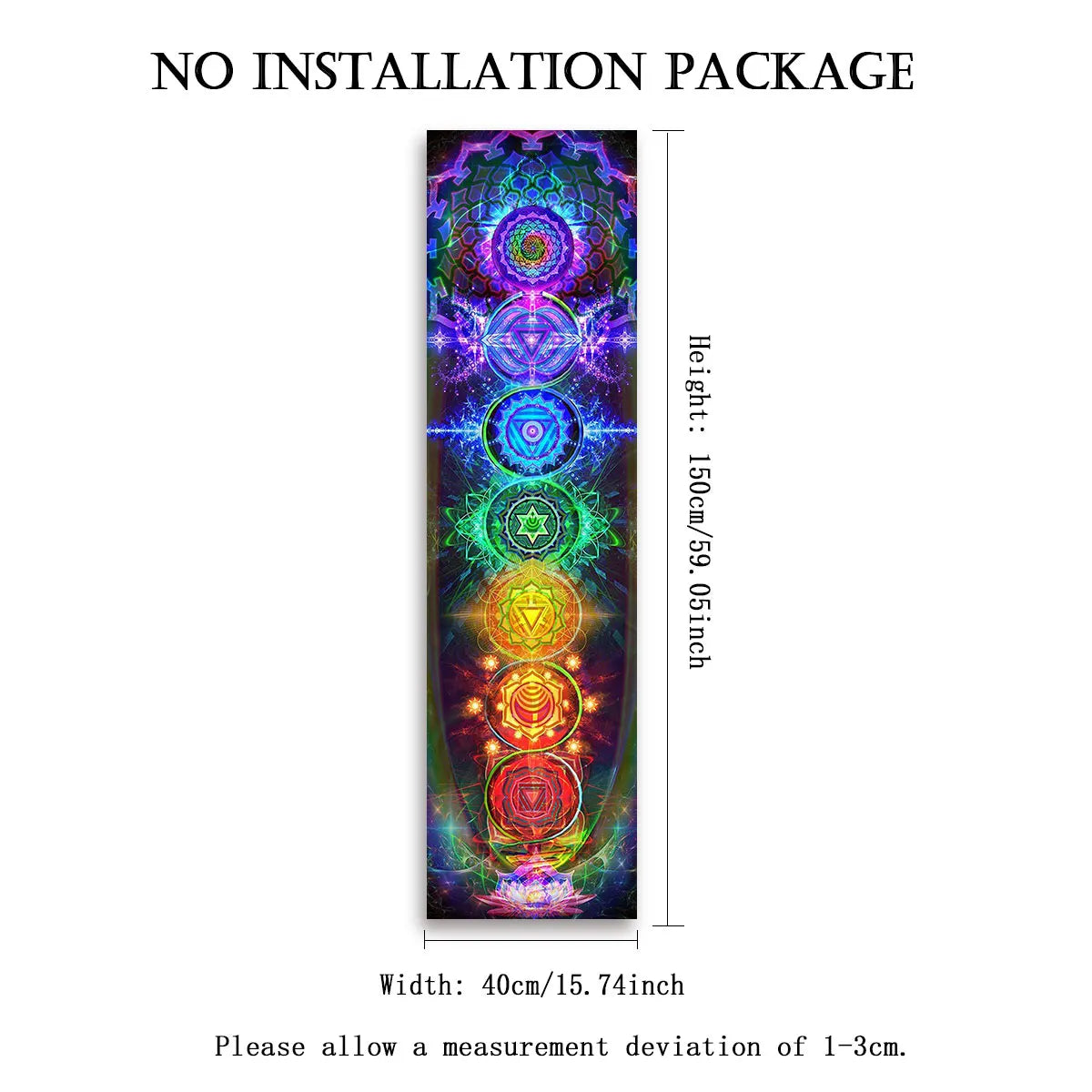 Chakra Alignment Wall Tapestry
