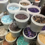 Natural Gemstone Crystal Chips | 7–9mm