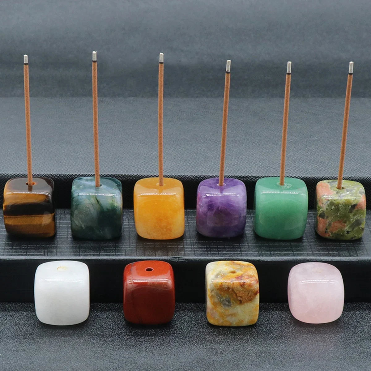 Natural Stone Incense Stick Holder