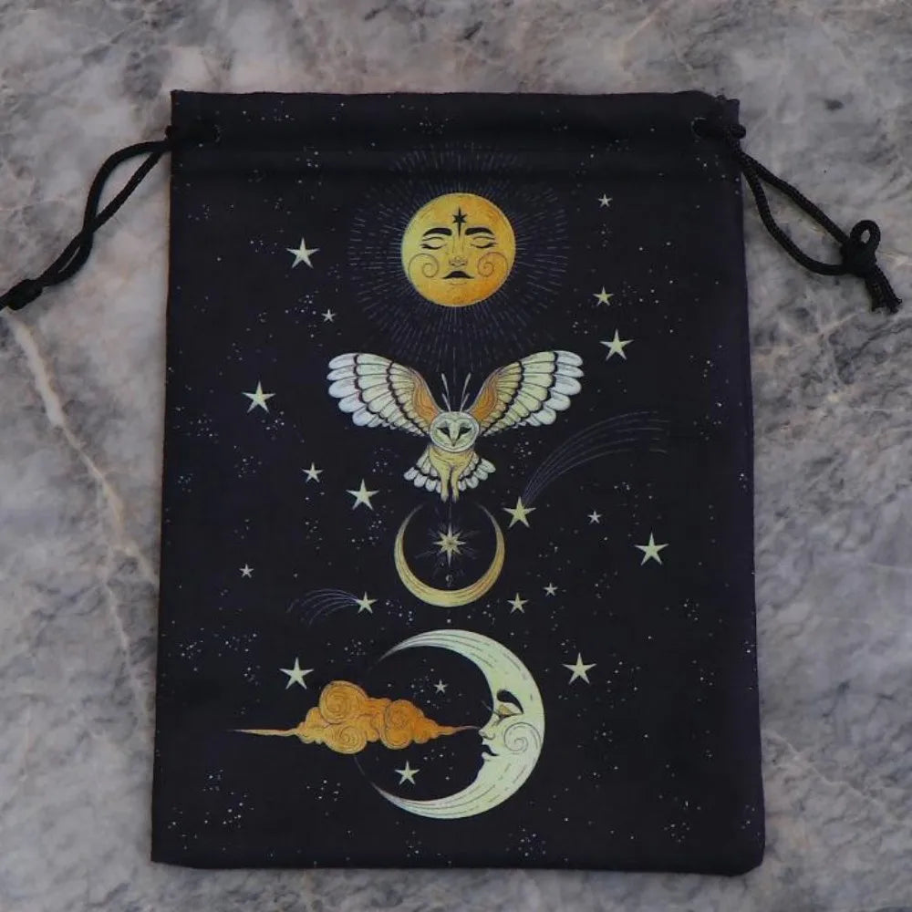 Tarot & Dice Drawstring Pouches