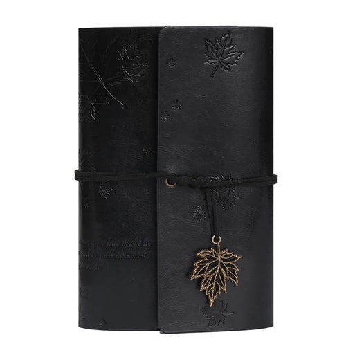 Fallen Leaf Spiral Journal