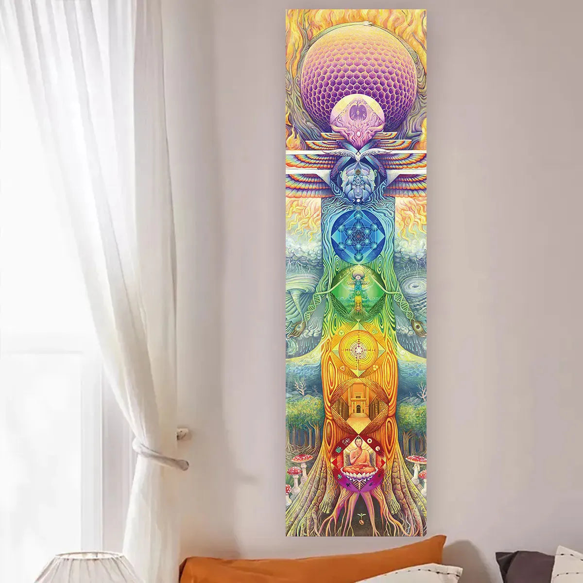 Chakra Alignment Wall Tapestry