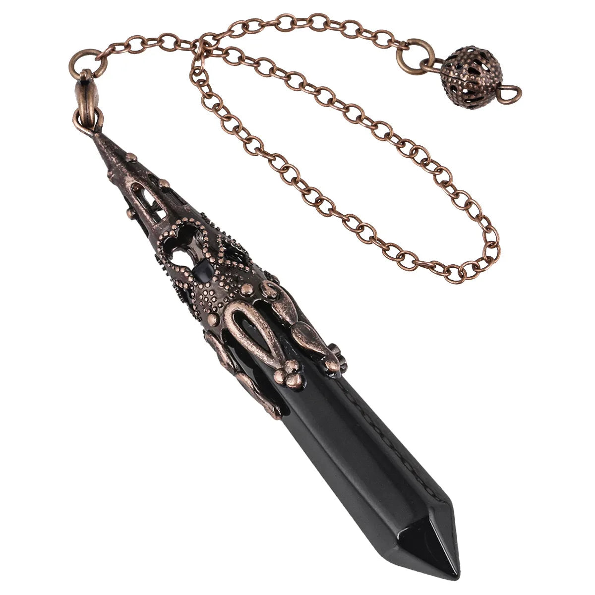 Natural Crystal Divination Pendulum
