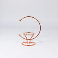 Crescent Metal Crystal Sphere Stand