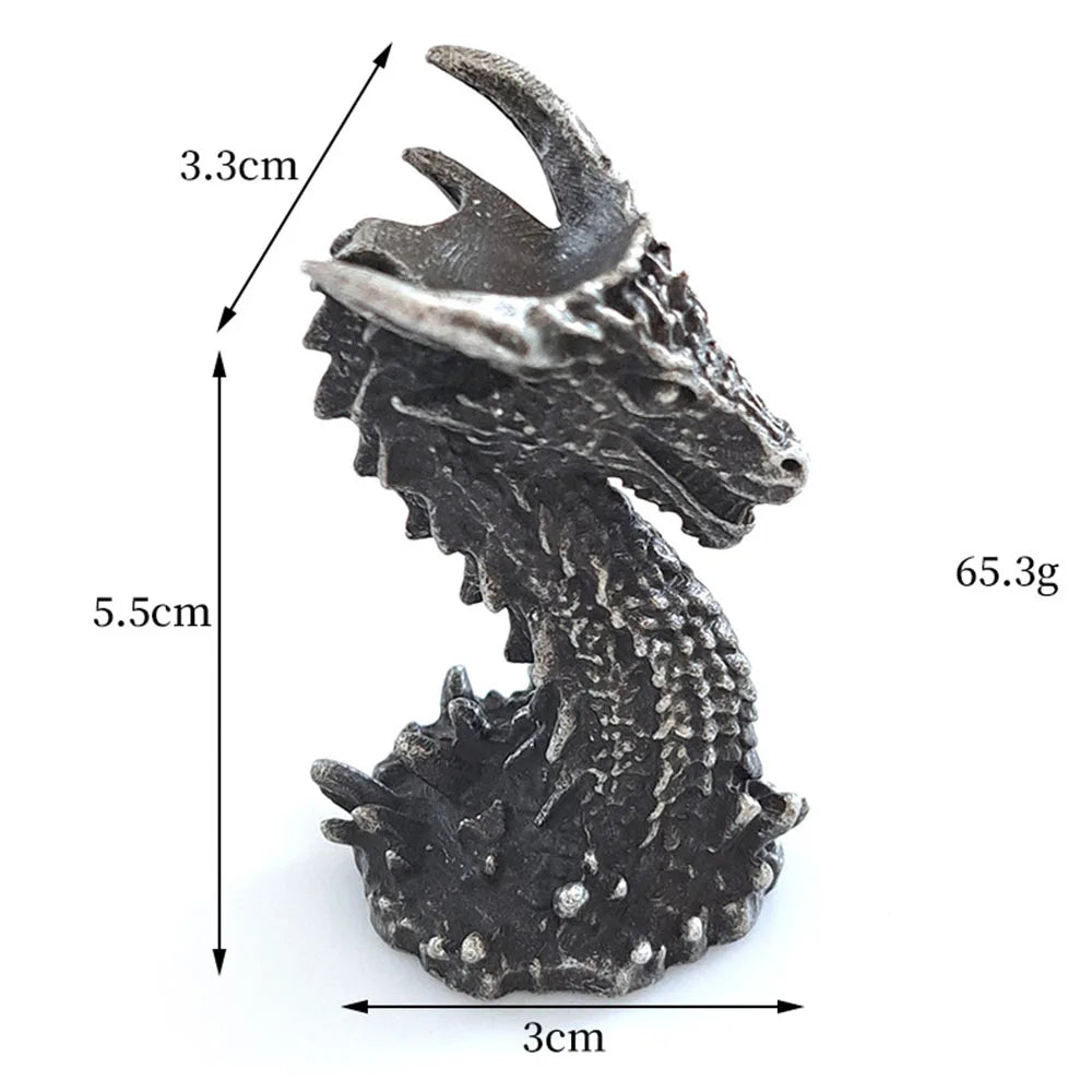 Dragon Head Crystal Sphere Display Stand