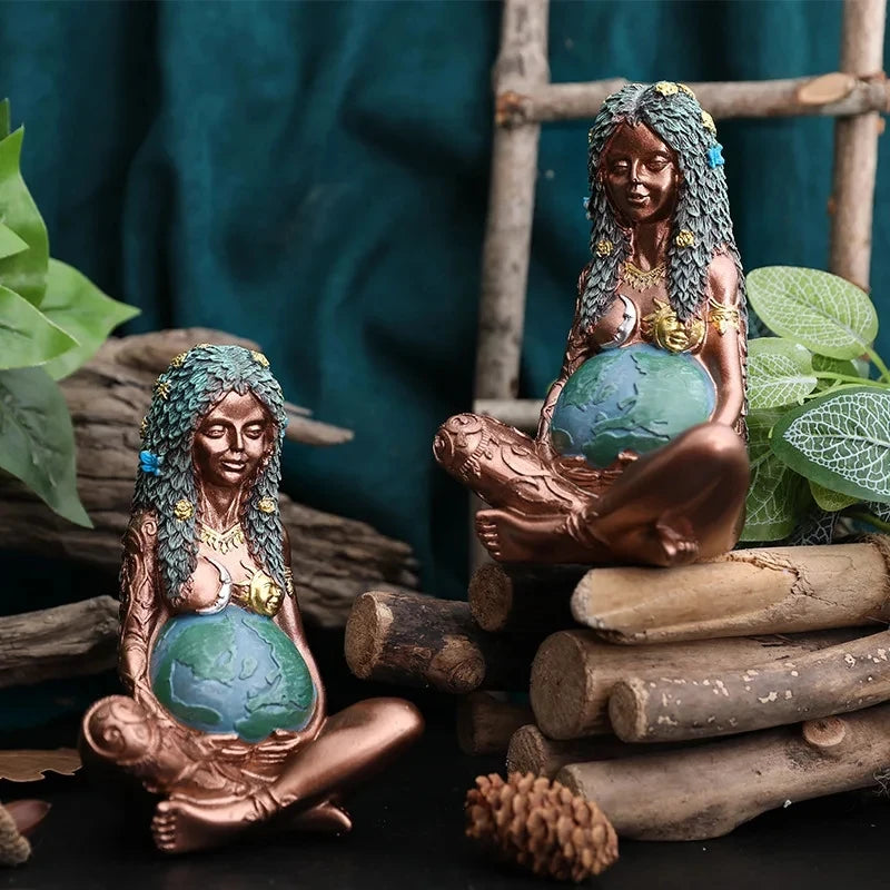 Mother Earth Nature Goddess Statue