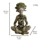 Tree Spirit Meditation Statue – Choose Male or Female