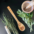 Witchy Yule Wooden Spoon - The Elemental Path