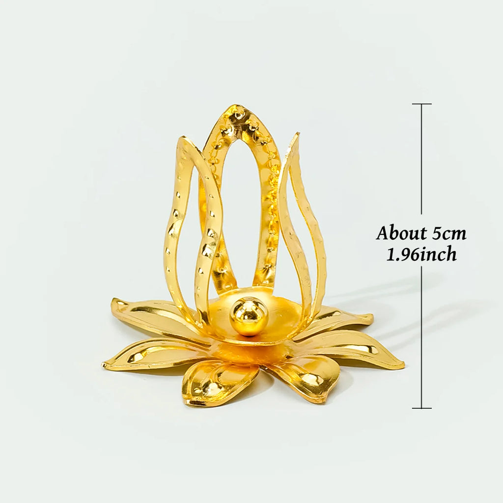 Crystal Flower Bud Sphere Stand – product view 6