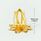 Crystal Flower Bud Sphere Stand – product view 6
