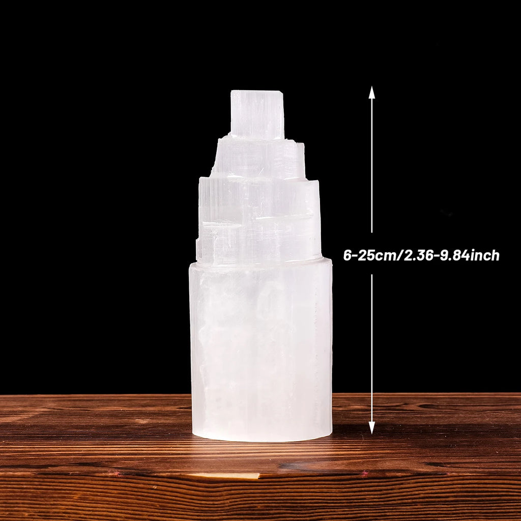 Natural Selenite Tower