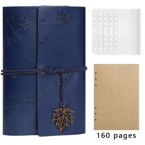 Fallen Leaf Spiral Journal