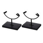 Metal Rock & Crystal Display Stand