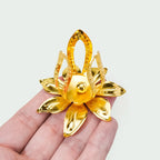 Crystal Flower Bud Sphere Stand – product view 5