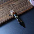 Natural Crystal Dirk Wand – Choose Your Stone - The Elemental Path