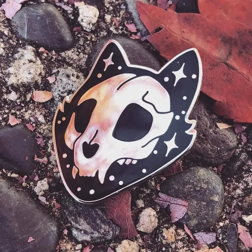 Spooky Halloween Enamel Pins