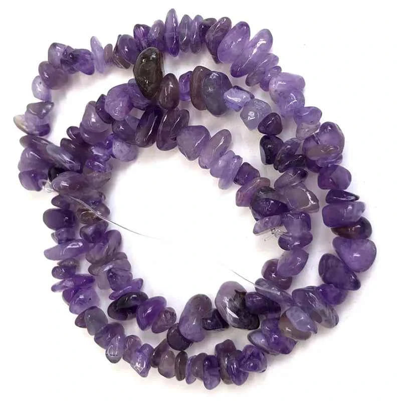 Natural Crystal Chip Bracelet