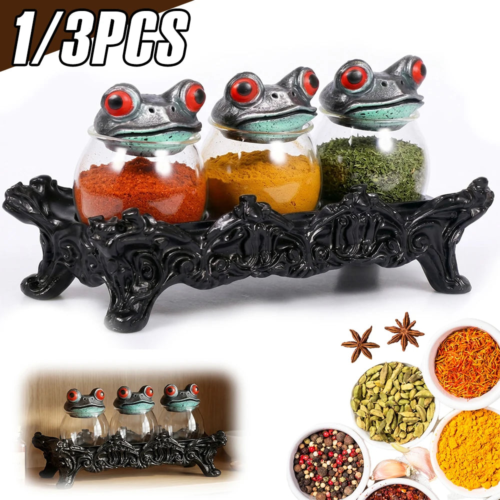 Witchy Frog Spice Jar