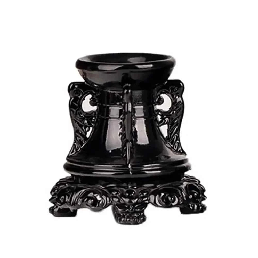 Clear Crystal & Mineral Display Stand