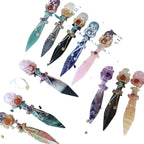Natural Crystal Dirk Wand – Choose Your Stone - The Elemental Path