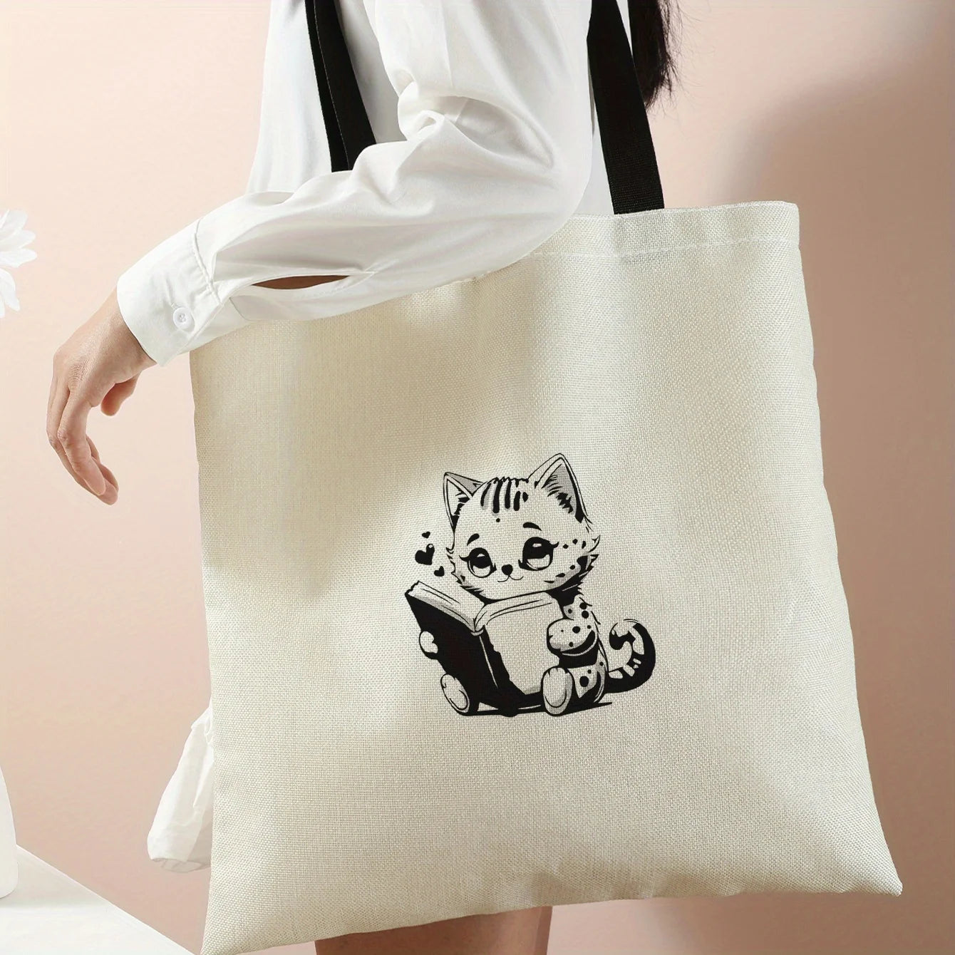Printed Reusable Travel Tote