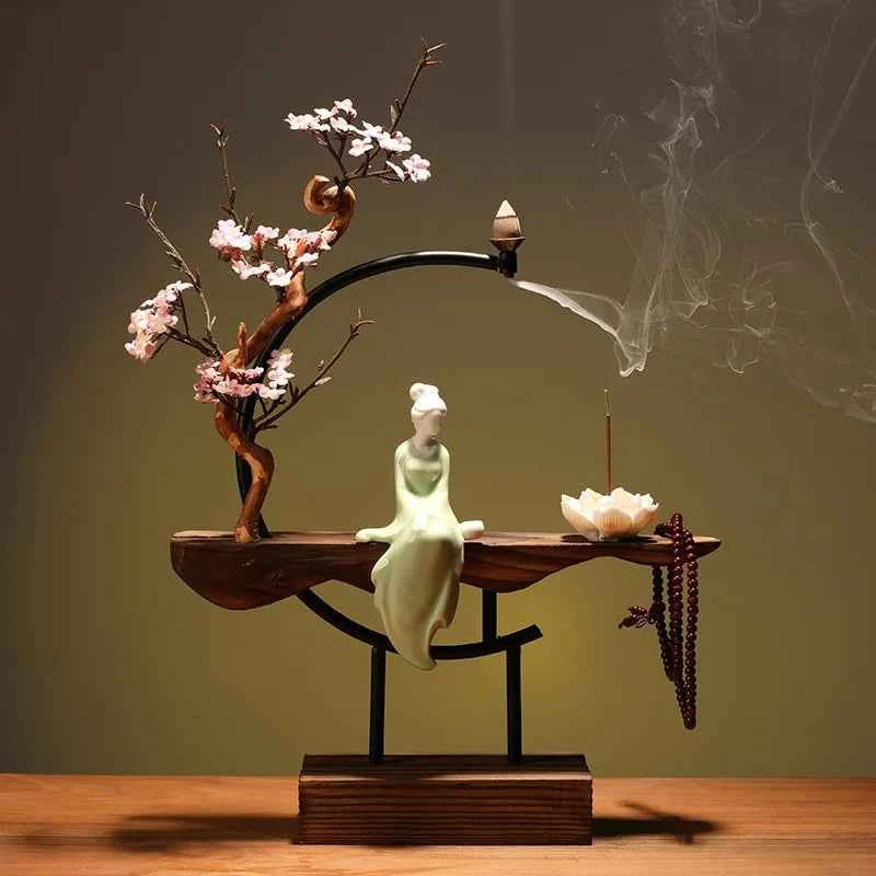 Zen Backflow Incense Burner