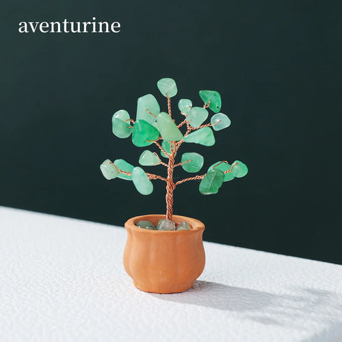Mini Crystal Money Tree – Choose Your Stone