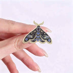 Witchy Moth Enamel Pins