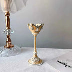 Footed Metal Crystal Ball Display Stand