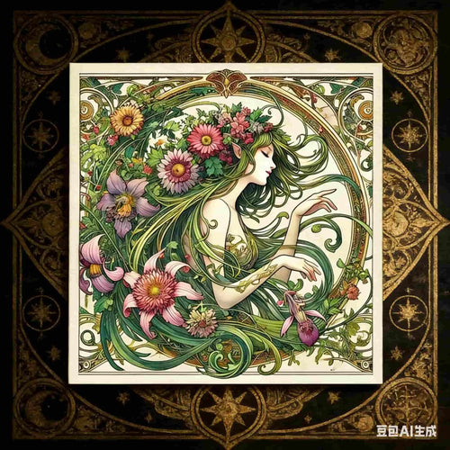 Art Nouveau Fairy Tarot & Altar Cloth