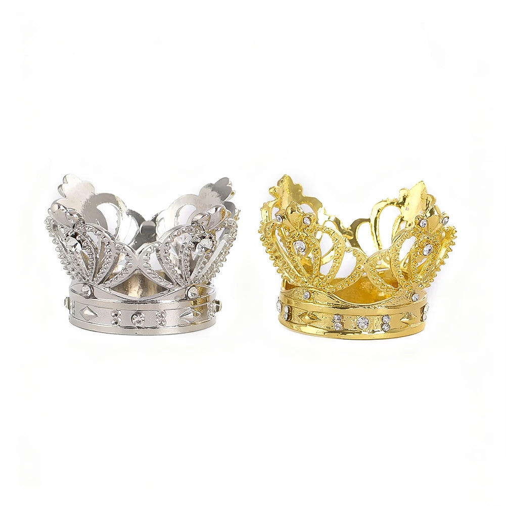 Decorative Metal Crystal Sphere Stands – Hearts, Crowns & Flowers