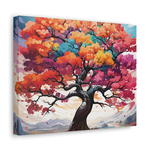 Canvas Wall Art Decor - Multicolor Tree of Life