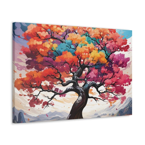 Canvas Wall Art Decor - Multicolor Tree of Life