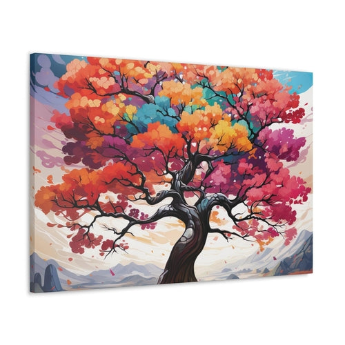 Canvas Wall Art Decor - Multicolor Tree of Life