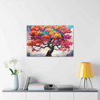 Canvas Wall Art Decor - Multicolor Tree of Life