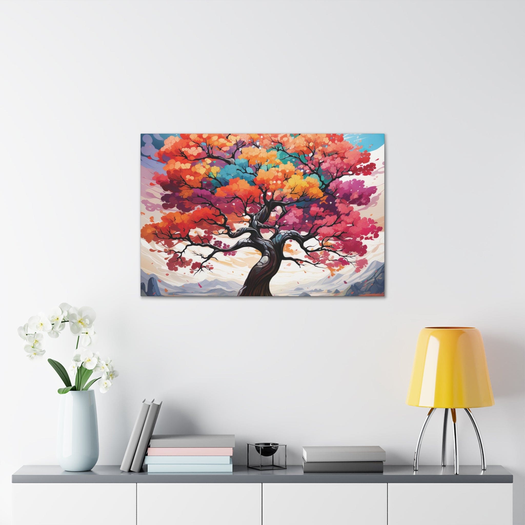 Canvas Wall Art Decor - Multicolor Tree of Life