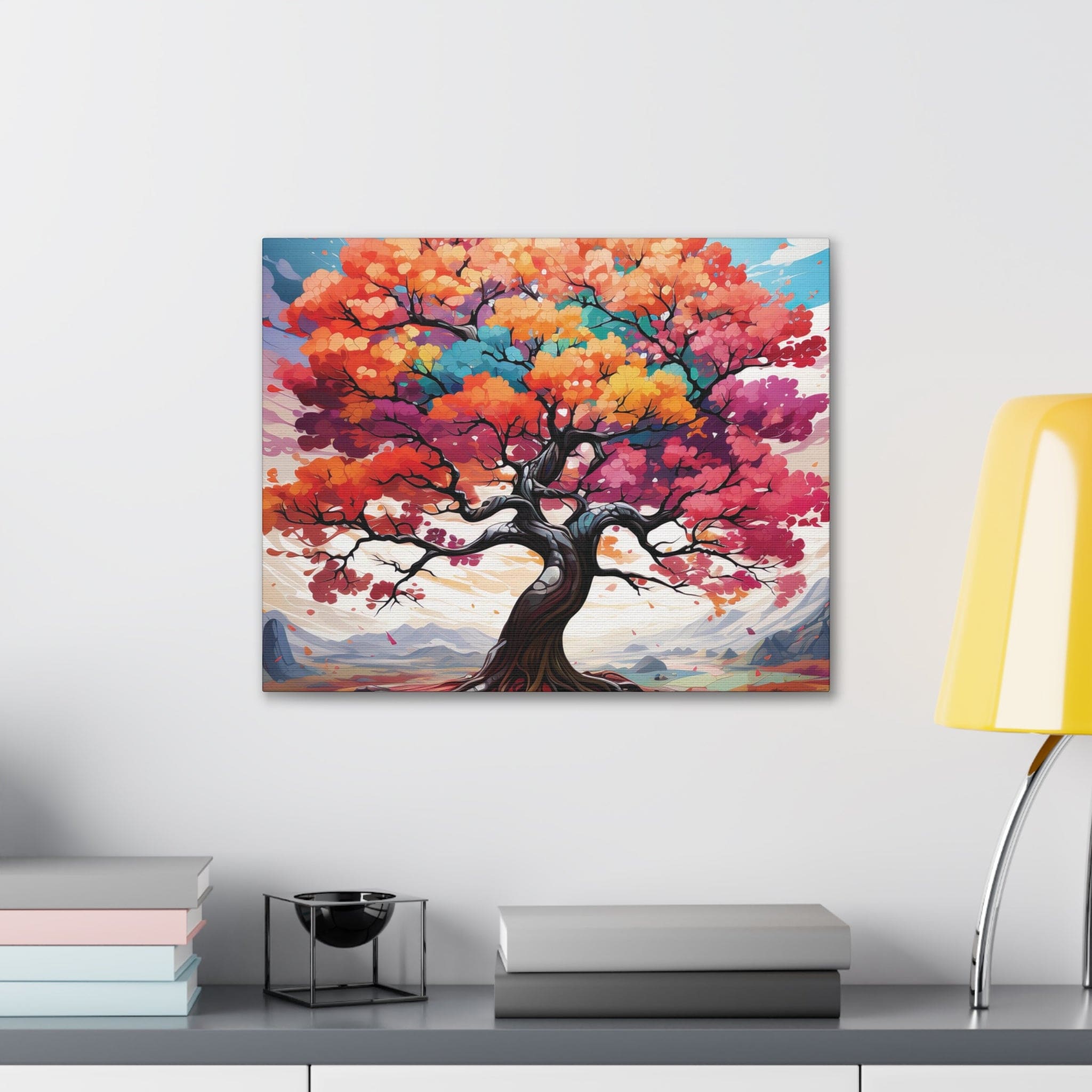 Canvas Wall Art Decor - Multicolor Tree of Life