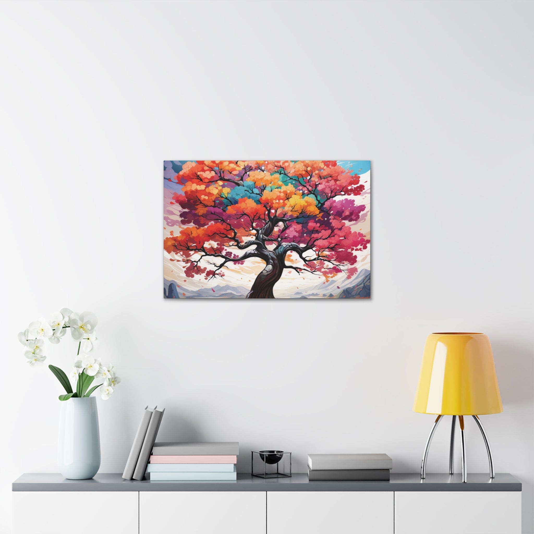 Canvas Wall Art Decor - Multicolor Tree of Life